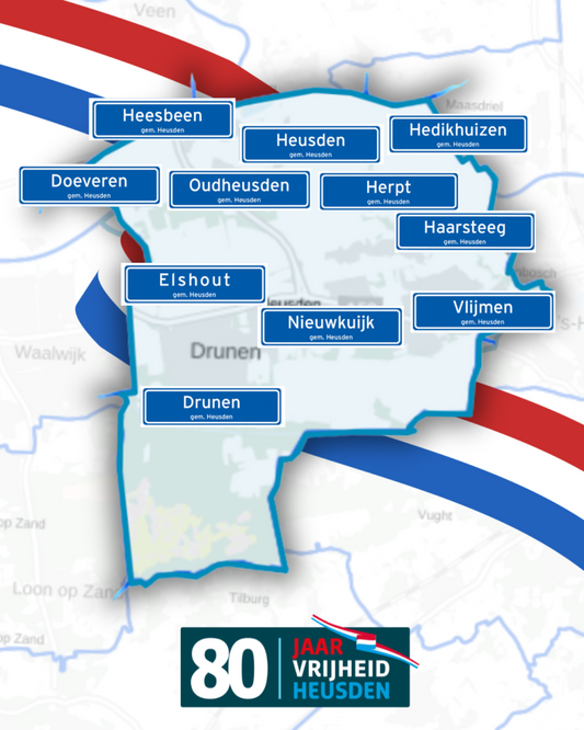 Heusden viert 80 jaar vrijheid
